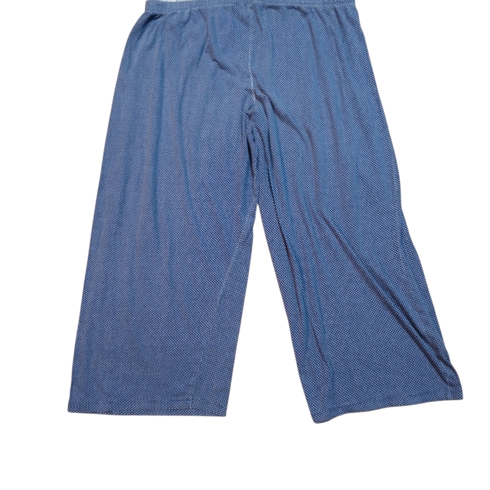 Tommy Hilfiger Blue and White Women's Size Small Lounge Pants - Picture 7 of 7
